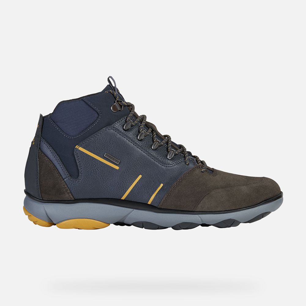 Botas Geox Homem Azul Marinho - Nebula 4 X 4 Abx - YHZJL6903